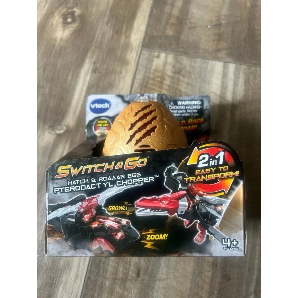 new sealed‎ v tech pterodactyl racer toy
